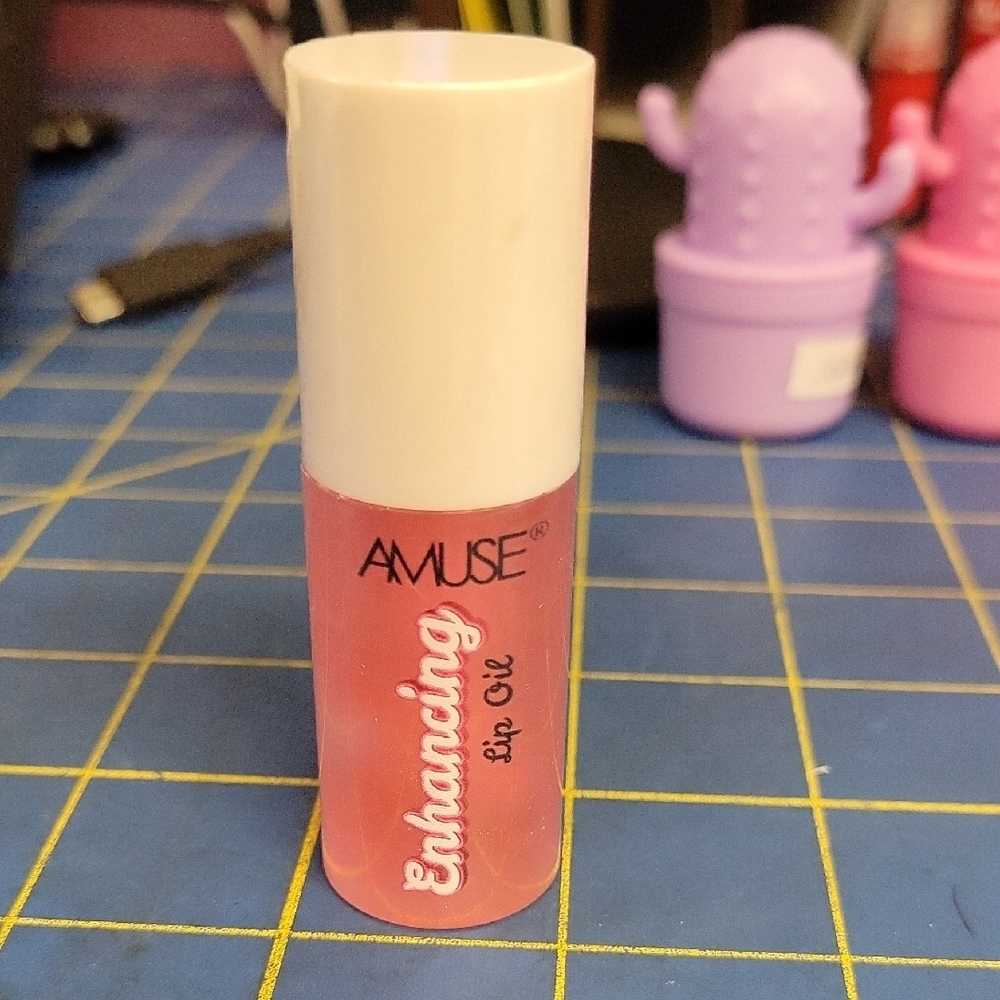 Amuse Pink Lip Gloss Shine Watermelon New 5.5ml